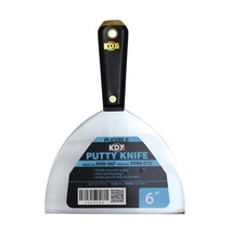 KDY KHR-06F 유연형 헤라 끌칼 스크래퍼 밀칼 껌칼 벽지 마루 껌 이물질 제거, 1개