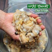 국내산 자연산 깐 생바지락살 1kg 조개살 자연산 고흥 깐바지락 바지락조개 해감바지락