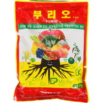 대유 부리오 500g 웃자람방지 억제 착색 당도 향상 영양제 사은품 계량컵