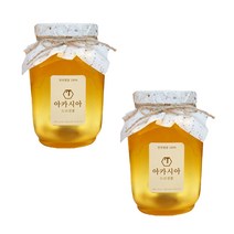 장수진꿀 천연 아카시아 벌꿀 100% 2.4kgx2병 국산 양봉 자연산 진자꿀 햇 토종 숙성꿀 선물세트 아브시스산다량함유 탄소동위원소비-23.5 건강차 45년양봉기술로정성들여채밀, 2병, 2.4kg