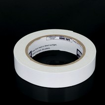 오공 폼 양면테이프 백색 폭24mm 길이3m, 폼 양면테이프 길이3M