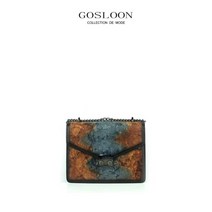 일당백집사 커튼콜 삼남매가용감하게 치얼업 가방 GOSLOON-오리지널 페인트 미니 체인 백 여성용 핸드백 패션 원 숄더 크로스 바디 스타일리스트 매칭 박스 지갑 루