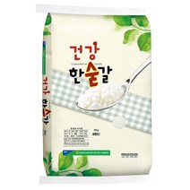 담양군농협 건강 한숟갈 쌀20kg, 1개