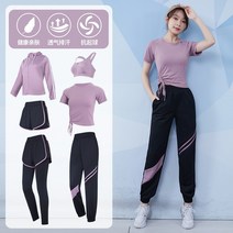 여자 요가복 패션 고급 츄리닝 반팔 여름 루즈핏 전공 여성트레이닝세트