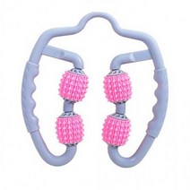 셀프 마사지볼 종아리 마사지 롤러 허벅지 다리 붓기 셀룰라이트 종아리알빼는법 스트레칭, 라이트그린