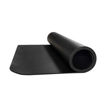 런닝머신 매트 아파트 안마의자 고무 바닥재 운동매트, 블랙 매트(크기 1620x820x5mm)