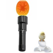 사료 급수 용품 인큐베이터 eggtester 쿨 라이트 캔들링 램프 egg test flashlight 9 led ultra bright 가금류 incubator 치킨 도구, 1 개 블랙