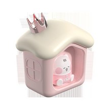 부유먼지청소기 고양이털 개털필터 반려견 동물청정기 Icarerfamily 공기 가습기 휴대용 usb 스프레이 야간 조명 무음 미니 공기 청정기 가정자동차에 적합한 부드러운 야간, 분홍색, 충전식
