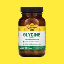 컨트리라이프 글라이신 글리신 500mg 100정, (100정)