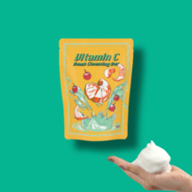 하스트 세안 천연비누 화산송이 모낭염 모공팩 스크럽 클렌징바, 비타민폭탄바1개