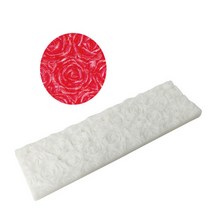 [비누몰드] 1kg 하늘색 몰드용 장미 매트 실리콘 몰드-1개 몰드