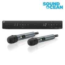 젠하이저 XSW1 DUAL 시리즈 SENNHEISER 무선마이크, XSW1-825 DUAL(핸드2채널)