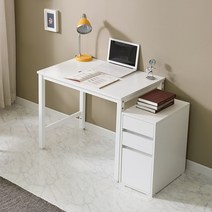 Noble 컴퓨터 책상 900 1200 1500 1800 회사 게이밍 일자형 국산 조립식, 화이트, 화이트