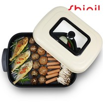 신일 전기그릴 SPP-1600KB 다이아몬드코팅그릴 / 대형 잔치팬. 전기후라이팬