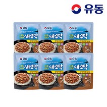 [유동] 어부지리 새꼬막 간장비빔 164g x6개 /꼬막비빔밥 꼬막무침 밀키트, 상세 설명 참조