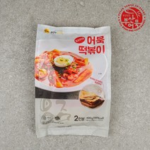 부산 영자어묵 추억의 국민학교 어묵떡볶이 480g 2봉 / 4봉