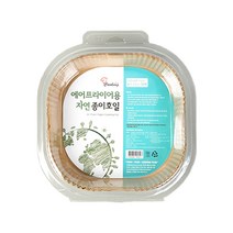 이홈베이킹 에어후라이어종이호일 사각 23cm - 50매, 단품