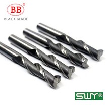 BB 엔드 밀 HSS 커터 CNC 금속 강철 플라스틱 2 3 4 플루트 톱니 1 ~ 40mm 직경 세트 ISO 임페리얼 저속, 81 4x6-Co8_03 4-Flutes