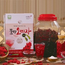 햇살열린 문경오미자당절임10kg(오미자 5kg + 자일로스설탕 5kg + 담금통 13L, 단일옵션