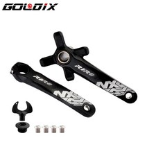전문 자전거 부품 ixf riro mtb bike 크랭크셋 중공 통합 크랭크 수정된 단일 디스크 104bcd 32 34 36 38 40 42t 크랭크셋 바텀 브래킷, 170mm, bb 없는 bk 크랭크