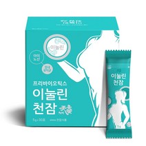 차전자피 이눌린 천잠발효 식이섬유 프리바오틱스 복합유산균, 5g x 30포, 1박스