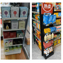 과자진열대 편의점 슈퍼 선반랙 진열장 약국 매대, 상세이페이지 참고, 블랙 막힌선반 30x14x141