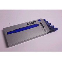 LAMY 라미 펜촉 만년필 펜촉, 카트리지 블루(5개입)