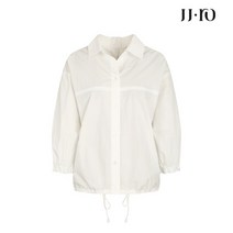 JJ지고트 JJ.ro 백 트위스트 스트링 블라우스 GM5A0BLJ7