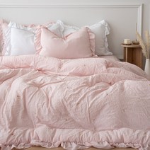 레일리룸 에버 먼지없는 워싱 모달 사계절 차렵이불+베개커버 세트 Q