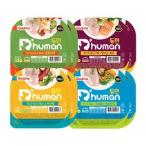 굽네듀먼 강아지 자연화식 국산 닭가슴살set 100g 4종 습식사료 간식, 2set, 오리지널+튼튼관절+피모+튼튼체력