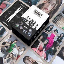 2023 케이팝 아이돌 포토카드 55 개/대 Kpop IVE GI-DLE LE serafim ITZY TWICE Kep1er NMIXX STAYC Fromis9 MAMAMOO MY, [16] LE SSERAFIM-1