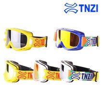 TNZI TN-050 스노우 스키 보드 고글 싱글렌즈 유소년, TNZI TN-050고글, WH-GD