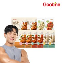 굽네 소스가 맛있는 닭가슴살 6종 맛보기 10팩 세트, 1세트