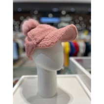 루이까스텔[NC강남] 22F/W LOUIS CASTEL 여성 골프모자 아플리케 자수 부클 뽀글이 방울 볼캡, 핑크(P)