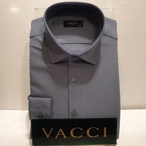 [바찌] 남성봄가을긴팔 슬림핏 구김없는 폴리에스터95%블루 파스텔톤셔츠VD1K1BS112B