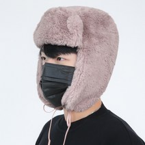 라핑 포근 귀달이 방한모 겨울 남여공용 귀도리 털 모자