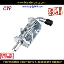 캠핑카제작부품 악세사리 테일게이트 래치 패스너 잠금 스프링 로드 12mmx136mm 스프링 로드 캐치 트럭 트레일러 ute rv 부품 캠퍼 캐러밴 액세서리, 없음