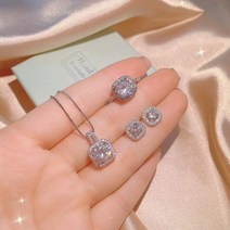 셀루앙드 블링 회전 큐빅 주얼리 3종세트