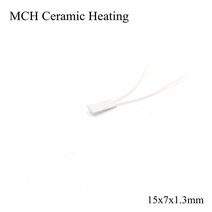 15x7mm 5V 12V 24V 110V 220V MCH 고온 세라믹 가열 플레이트 알루미나 HTCC 금속 히터 헤어 스트레이트 너, 07 15x7mm_04 24V