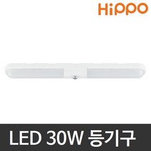 히포 LED조명 LED전구 LED형광등 일자등 30W 유백, 전구색[주황색]