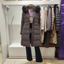 올리비아로렌 폭스퍼 구스다운패딩 VVPKDWWB131