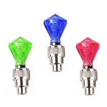 휠 라이트 (자전거 휠라이트 B-type 1p 보석-색상임의_레인보우제외)