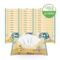 스프링클 푸티슈 프리미엄 휴대용 비데물티슈 10매x30팩 (70gsm), 휴대용 10매X30팩