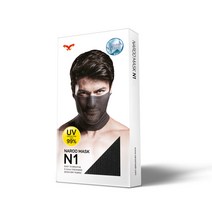 나루 N1 얇은 소재 마스크 - 여름 가을전용 / 오토바이 스포츠 자외선차단, 라이트블루(Free)