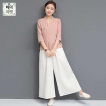 생활 한복 여성 경량 어른 정장핏 세트 생활복 예쁜
