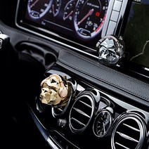 로랜드G DJ 고릴라 차량용 방향제 본품 크롬실버, 체리믹스, 1개