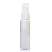 헤어 뿌리 볼륨 픽서 무향 컬러 미용실 스프레이 5pcs 30ml 빈 플라스틱 비강 병 펌프 분무기 미스트 코 리필 병 작은 회전 미스트 병, 하얀색