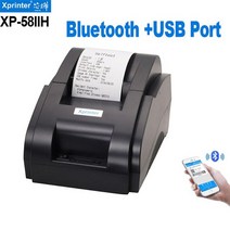 XPRINTER 송장 프린터 택배 라벨기 라벨 출력기 프린터기 xprinter 58mm 테이크아웃 블루투스 pos 쇼핑몰 레스토랑 케이터링 산업용 소형 티켓 영수증 열전사, 58iih USB 블루투스, au 플러그