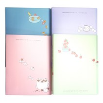 달콩팬시 몽알몽알 40P 클리어화일