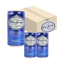 깔끔해서 좋은 초정탄산수 190ml X 30캔 플레인 탄산수 1박스